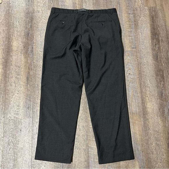 Strellson Pants Mens 37x31 Charcoal Gray 100% Virgin Wool Livio Dress Pants - Picture 11 of 12